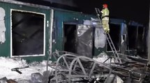 Al menos 22 adultos mayores murieron y 6 resultaron heridos en un incendio en Siberia
