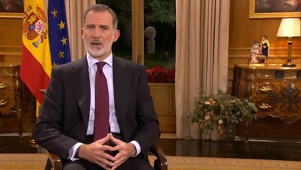 Felipe VI pide reflexionar sobre el deterioro de la convivencia y la división social