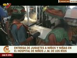 Entregan juguetes a 400 niños y niñas del Hospital de Niños José Manuel de los Ríos
