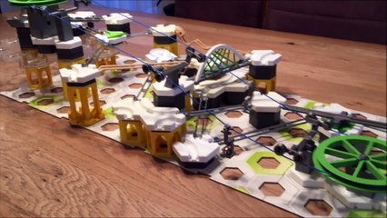 Gravitrax Seilbahn - Sessellift in einem Ski-Gebiet