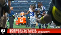 Dallas Cowboys Defeat Philadelphia Eagles, 40-34, in NFC East Showdown