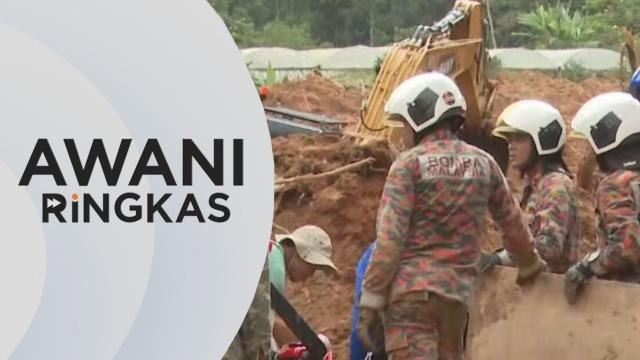 AWANI Ringkas: Tanah runtuh: Tiada lagi mayat, SAR diteruskan