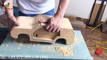 Wood carving- TOYOTA PRADO LAND CRUISER-(new model)