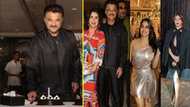 Anil Kapoor Grand Birthday Celebration:Janhvi Kapoor, Shanaya Kapoor संग कई Bollywood Celebs पहुंचे
