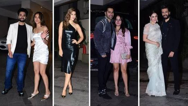 Jackky Bhagnani Birthday Celebration:Rakul Preet Singh| Kriti Sanon संग पहुंचे Varun Dhawan |Boldsky