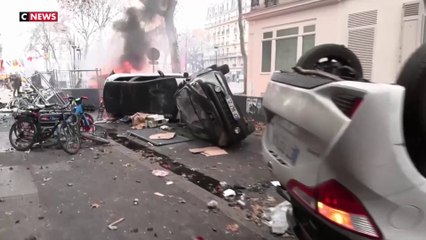Paris : des affrontements en marge de la manifestation pro-kurde ce samedi