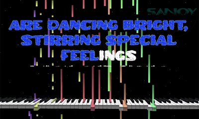 Do You Know It's Christmas on Piano (Christian Christmas Song Karaoke) - Sanoy