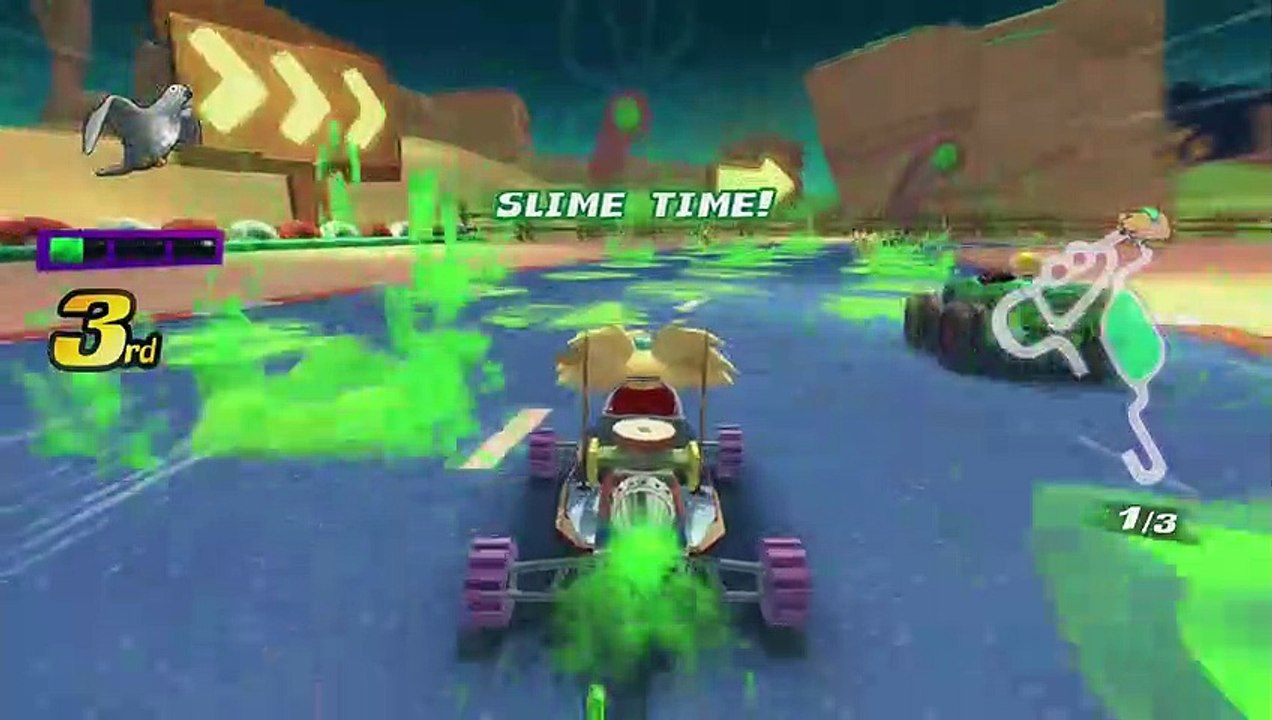 Winning A Race (Nickelodeon Kart Racers)
