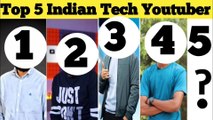 Top 5 Indian Tech Youtuber||India ke Top 5 Indian Youtubers ||FactYacked