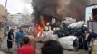 Maltepe'de geri dönüşüm tesisinde işçilerin kaldığı konterner'de yangın