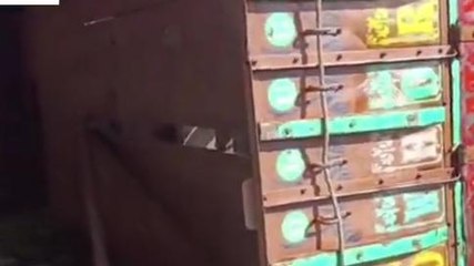 शिवपुरी :चलती बाइक को ट्रक ने रोंदा ,हादसे में बाइक सवार की मौत