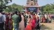 నిర్మల్: అడెల్లి పోచమ్మ ఆలయానికి భక్తుల తాకిడి