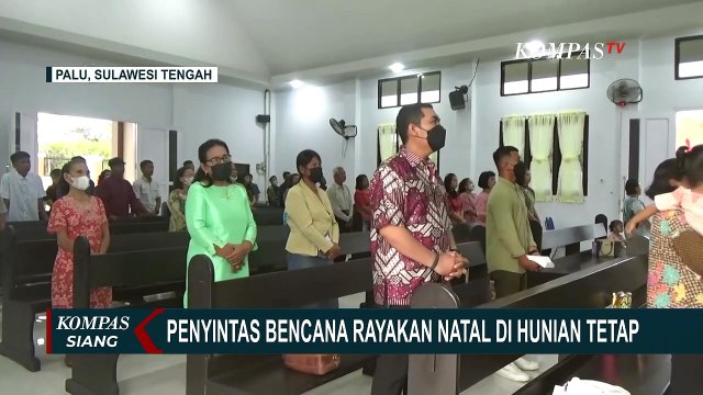 25 Keluarga Penyintas Bencana Likuefaksi di Palu Rayakan Natal di Hunian Tetap!