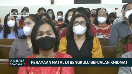 Perayaan Natal di Bengkulu Berjalan Khidmat