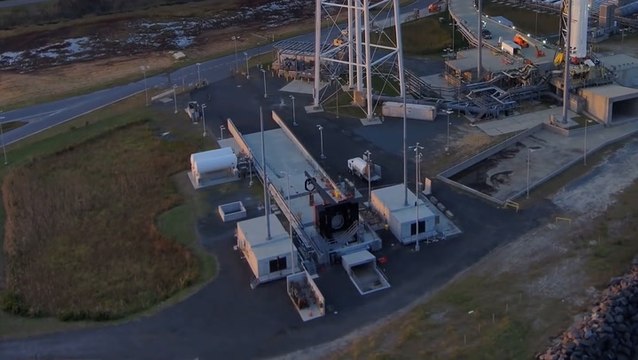 Rocket Lab Facility At Wallops Flight Facility In Virginia