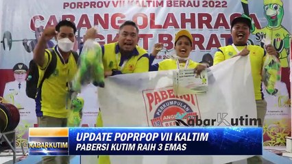 Pabersi Kutim Berhasil Raih 3 Medali Emas