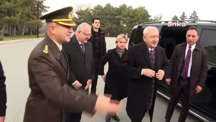 Kılıçdaroğlu, İsmet İnönü'nün ölüm yıldönümü için Anıtkabir'de!