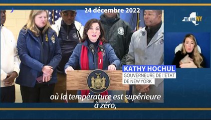 New York : les habitants invités à rester chez eux à cause de la météo