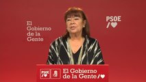 El PSOE elogia que el rey invite a reflexionar de forma constructiva en pro de las instituciones