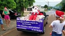 Legado de caridade: Papai Noel traz alegria às crianças no Bairro Presidente