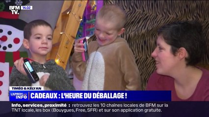 Le Père Noël a gâté les enfants de cette famille