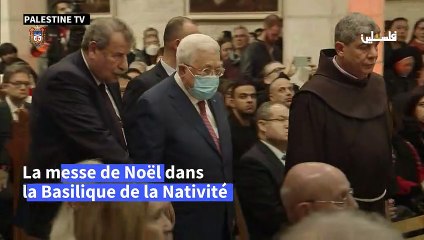 Noël : le président palestinien à la messe de minuit à Bethléem