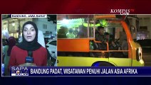 Bandung Padat di Libur Natal, Wisatawan Penuhi Jalan Asia Afrika!