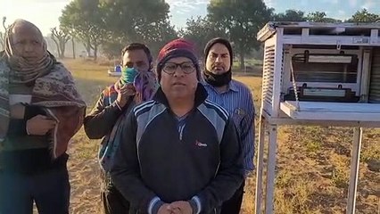 राजस्थान में कड़ाके की सर्दी का दौर शुरू, जोबनेर में -1 डिग्री पहुंचा तापमान