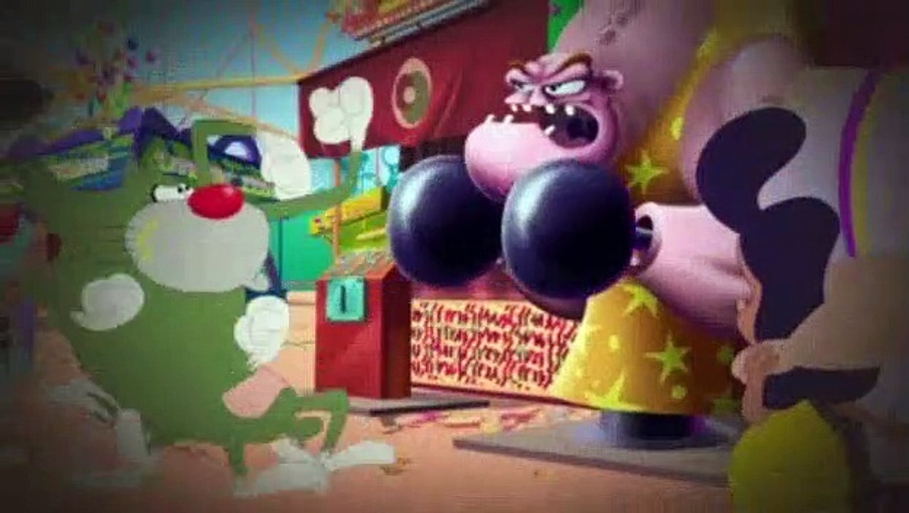 Oggy and the Cockroaches  ROLLERCOASTER BURGER