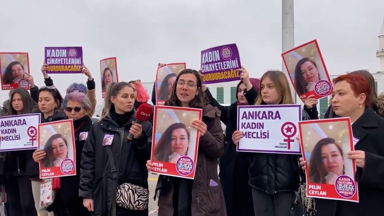 Eski eşinin öldürdüğü Pelin, son yolculuğuna uğurlandı