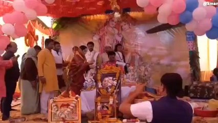 धार : विधायक की मौजूदगी में भगवत कथा का समापन, उमड़ा जन सैलाब