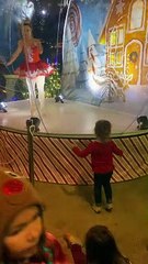 Little Girl Imitates Ballerina