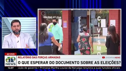 Ministério da Defesa vai entregar ao TSE o relatório de fiscalização das urnas _ LINHA DE FRENTE