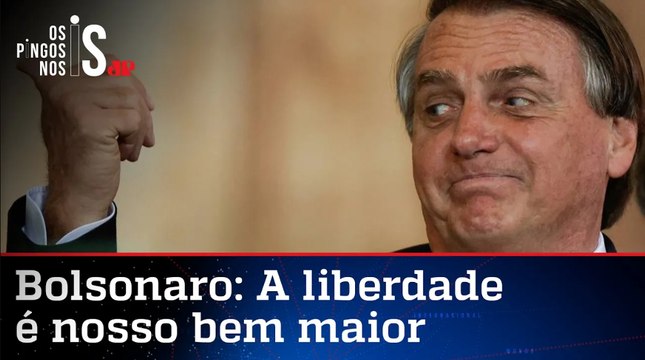 Presidente sai em defesa da liberdade e critica 'passaporte da vacina' em São Paulo; veja o vídeo