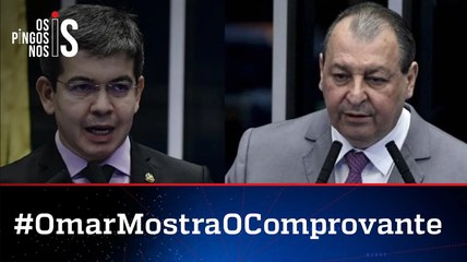 Randolfe e Omar Aziz, vacinados, testam positivo para a Covid