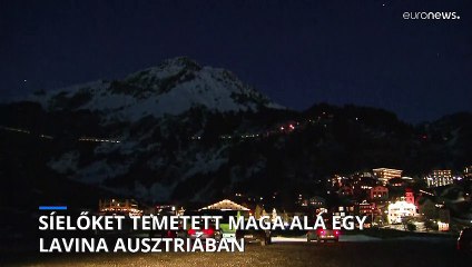 Síelőket temetett maga alá egy lavina Ausztriában