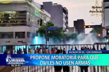 SJL: alcalde propone moratoria para que civiles no usen armas de fuego