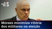 Moraes esnoba medida pela transparência na eleição e promete aplicação em apenas 56 urnas