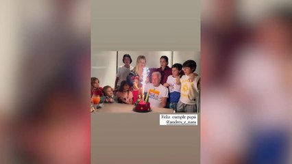 La tremenda fiesta navideña de Wanda Nara con L-Gante haciendo un show