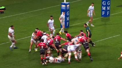 TOP 14 - Essai de Emmanuel MEAFOU (ST) - Stade Toulousain - Castres Olympique - Saison 2022:2023