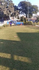 Cute Trishu running in the park & saying papa