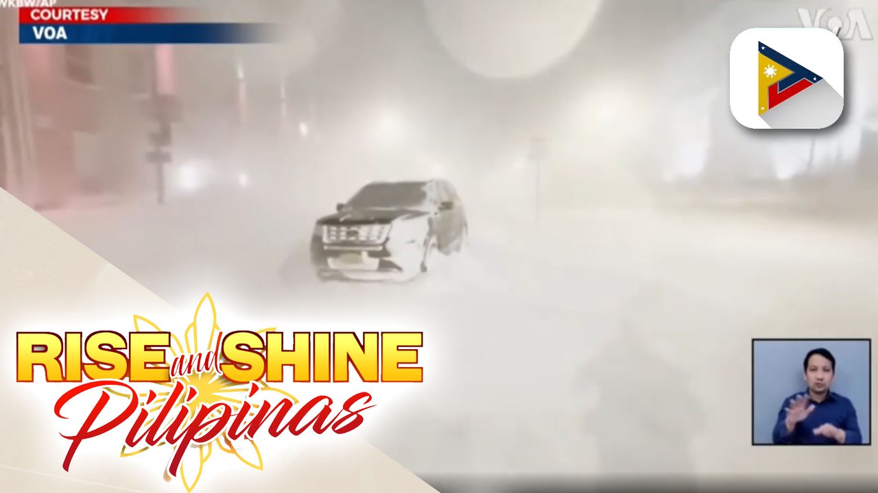 Pananalasa ng winter storm sa Amerika, dalawa ang patay