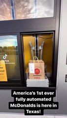 Estados Unidos lanza el primer McDonald's totalmente automatizado en Texas