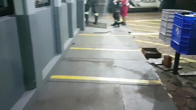 Após bater na viatura da Guarda Patrimonial, homem é detido pelo crime de embriaguez