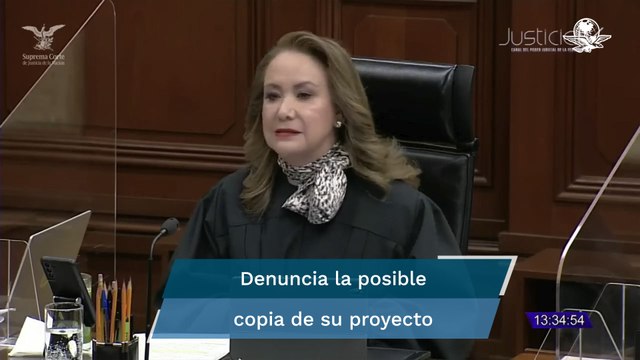 Ministra Yasmín Esquivel niega supuesto plagio de su tesis