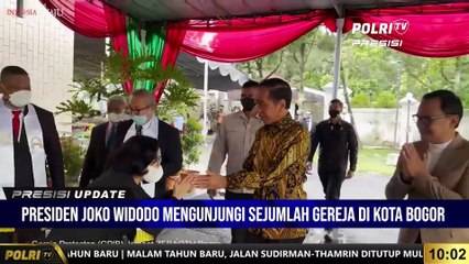 PRESISI UPDATE 10.00 WIB : Presiden Jokowi Ucapkan Selamat Natal Bagi Jamaah Kristiani