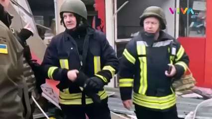 Peluru Rusia Hantam Kherson Jelang Natal