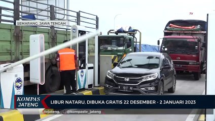 Libur Nataru, Tol Semarang-Demak Dibuka Gratis