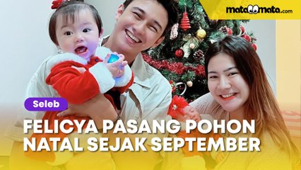 Kocak! Felicya Angelista Pasang Pohon Natal Sejak September, Caesar Hito: Mal Kalah!