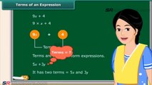 CLASS 7 MATHS ALGEBRAIC EXPRESSIONS